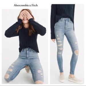 Abercrombie & Fitch Simone High Rise Jeans 26